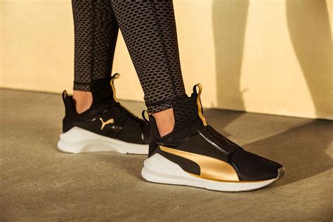 are puma sneakers in style.